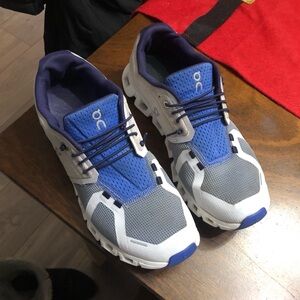 Women’s On Cloud 5 Push Grey Blue size 9.5